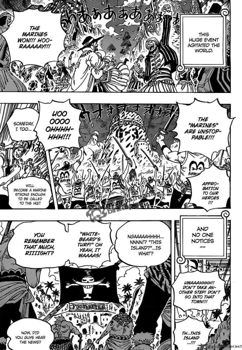 One Piece manga, chapter 581, page 8 of 21