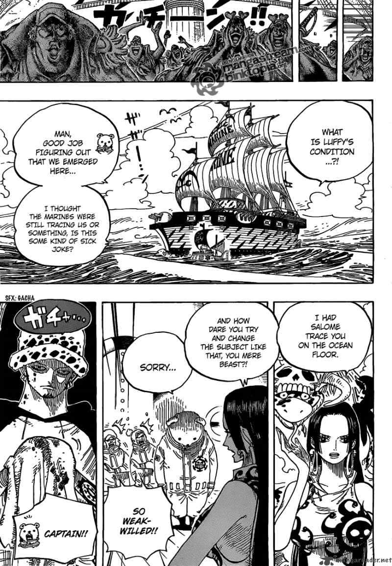 One Piece manga, chapter 581, page 10 of 21