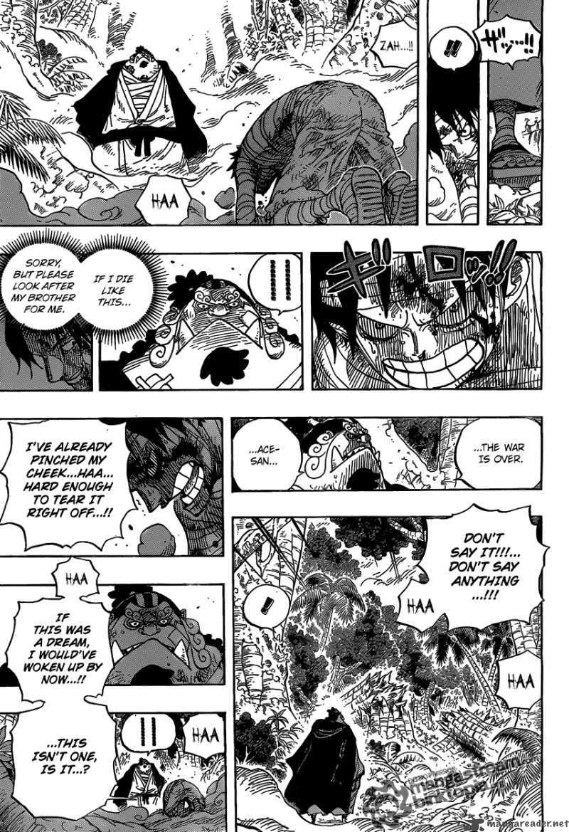 One Piece Chapter 582 page 13 - Chapter 582: Luffy and Ace