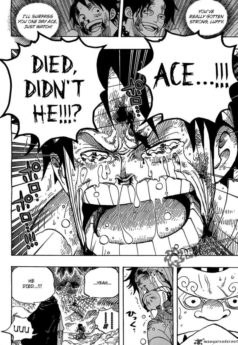 One Piece Chapter 582 page 14 - Chapter 582: Luffy and Ace