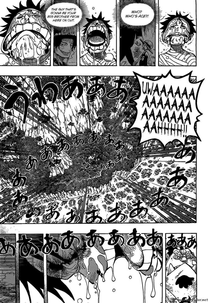 One Piece Chapter 582 page 15 - Chapter 582: Luffy and Ace