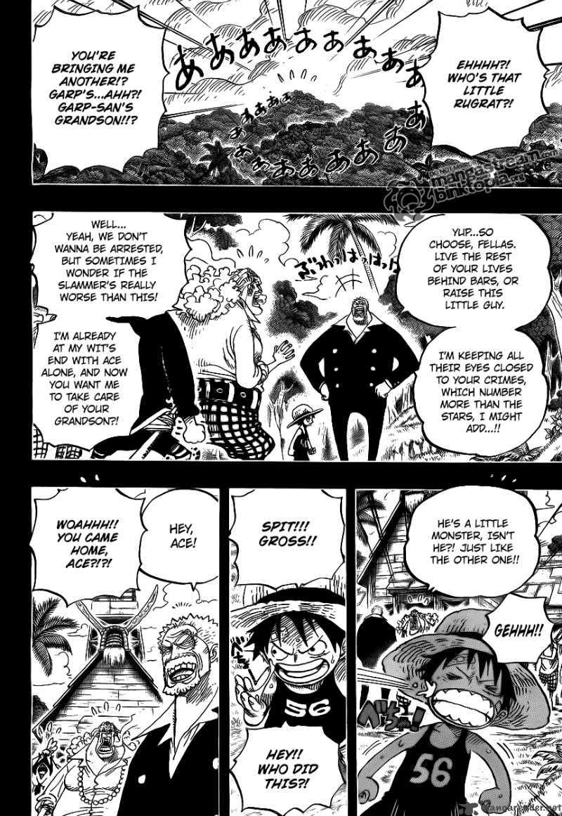 One Piece Chapter 582 page 18 - Chapter 582: Luffy and Ace