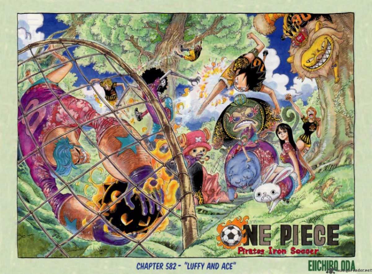 One Piece Chapter 582 page 2 - Chapter 582: Luffy and Ace