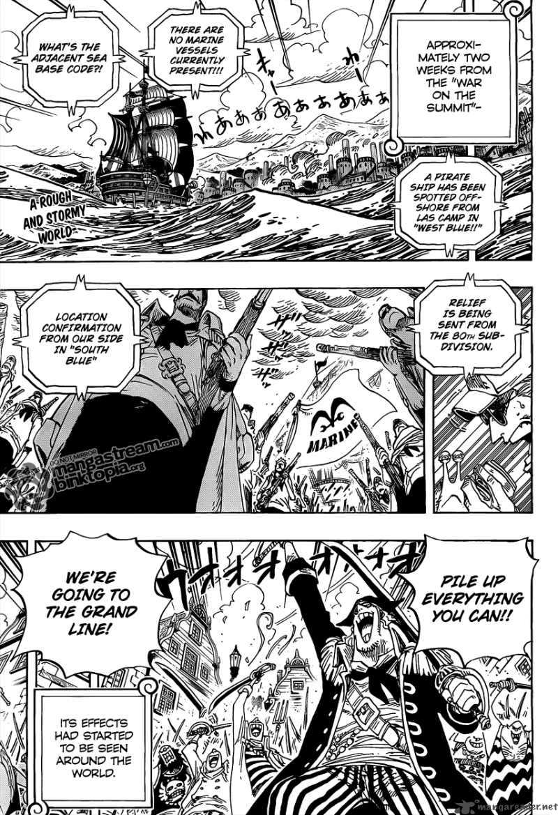 One Piece Chapter 582 page 3 - Chapter 582: Luffy and Ace