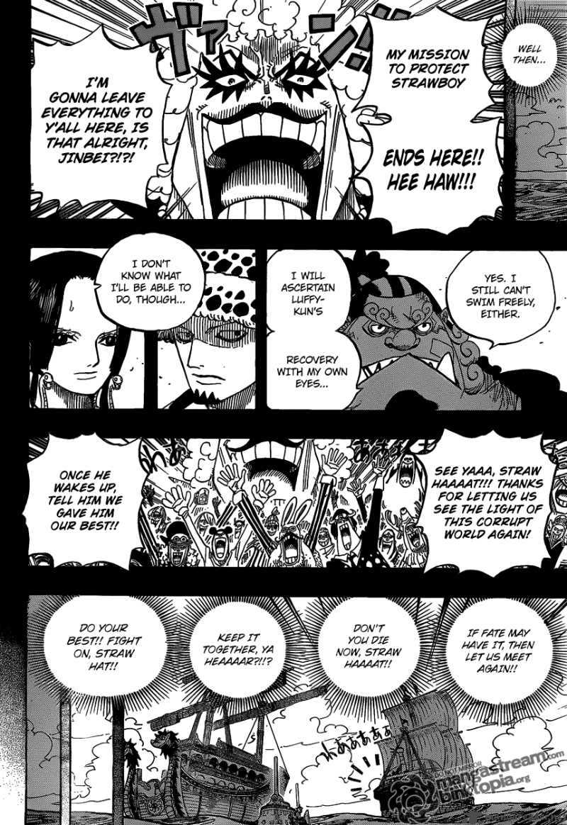 One Piece Chapter 582 page 4 - Chapter 582: Luffy and Ace