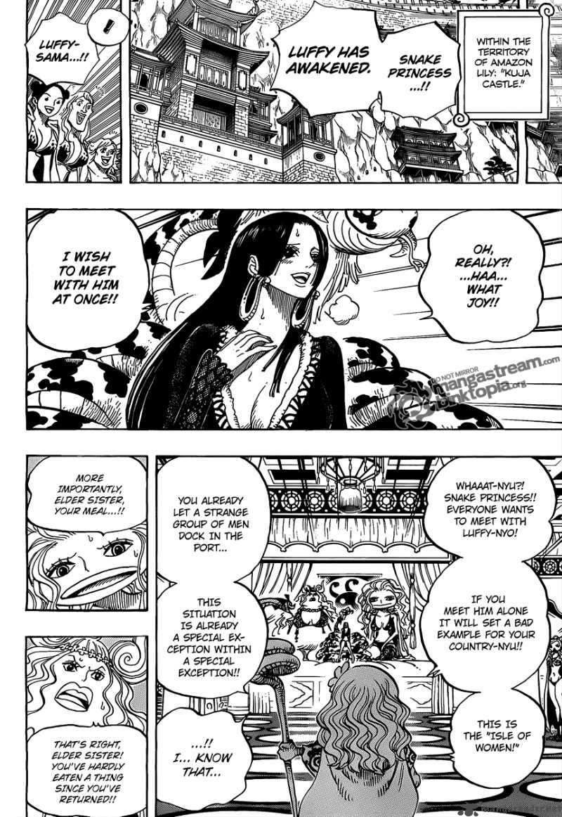 One Piece Chapter 582 page 6 - Chapter 582: Luffy and Ace