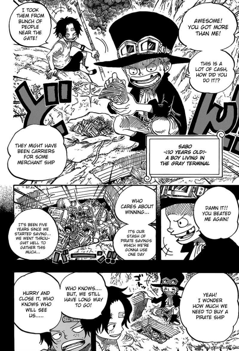 One Piece Chapter 583 page 11 - Chapter 583: Gray Terminal - The Final Destination of the Uncertainty