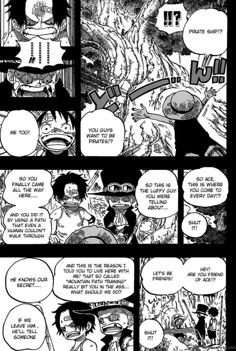 One Piece Chapter 583 page 12 - Chapter 583: Gray Terminal - The Final Destination of the Uncertainty