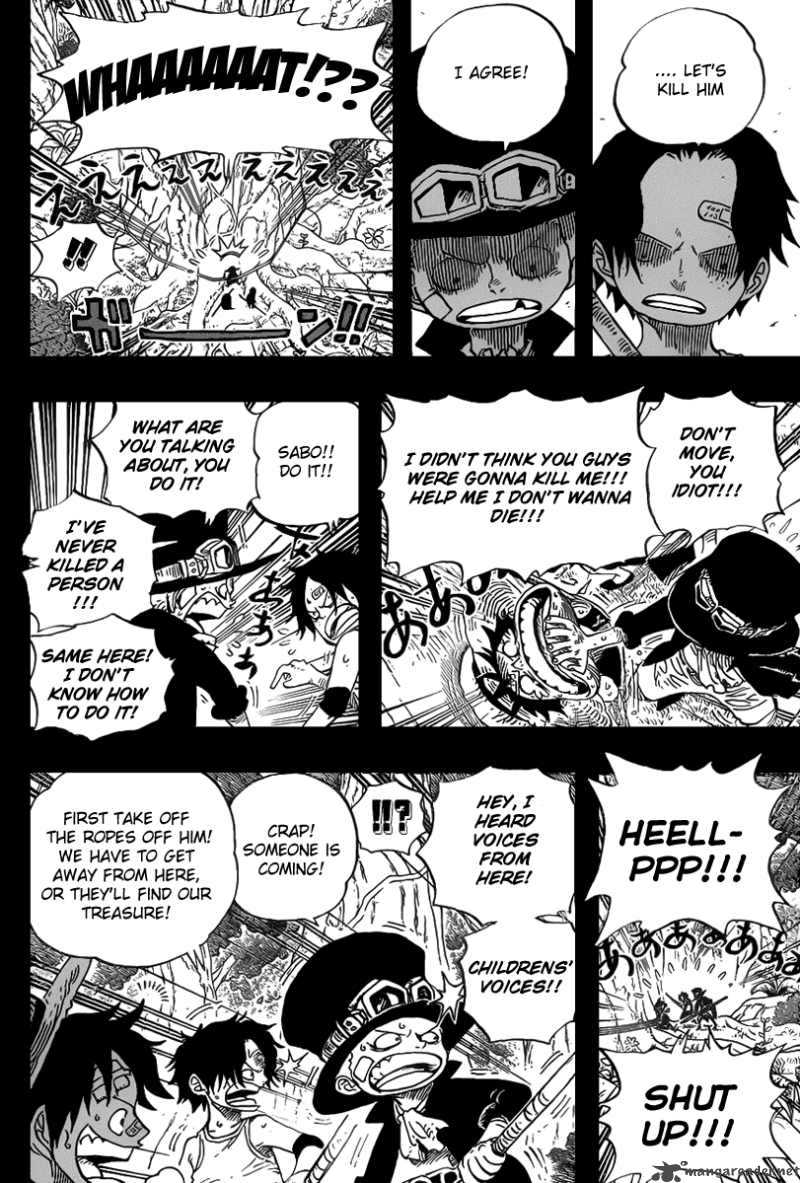One Piece Chapter 583 page 13 - Chapter 583: Gray Terminal - The Final Destination of the Uncertainty