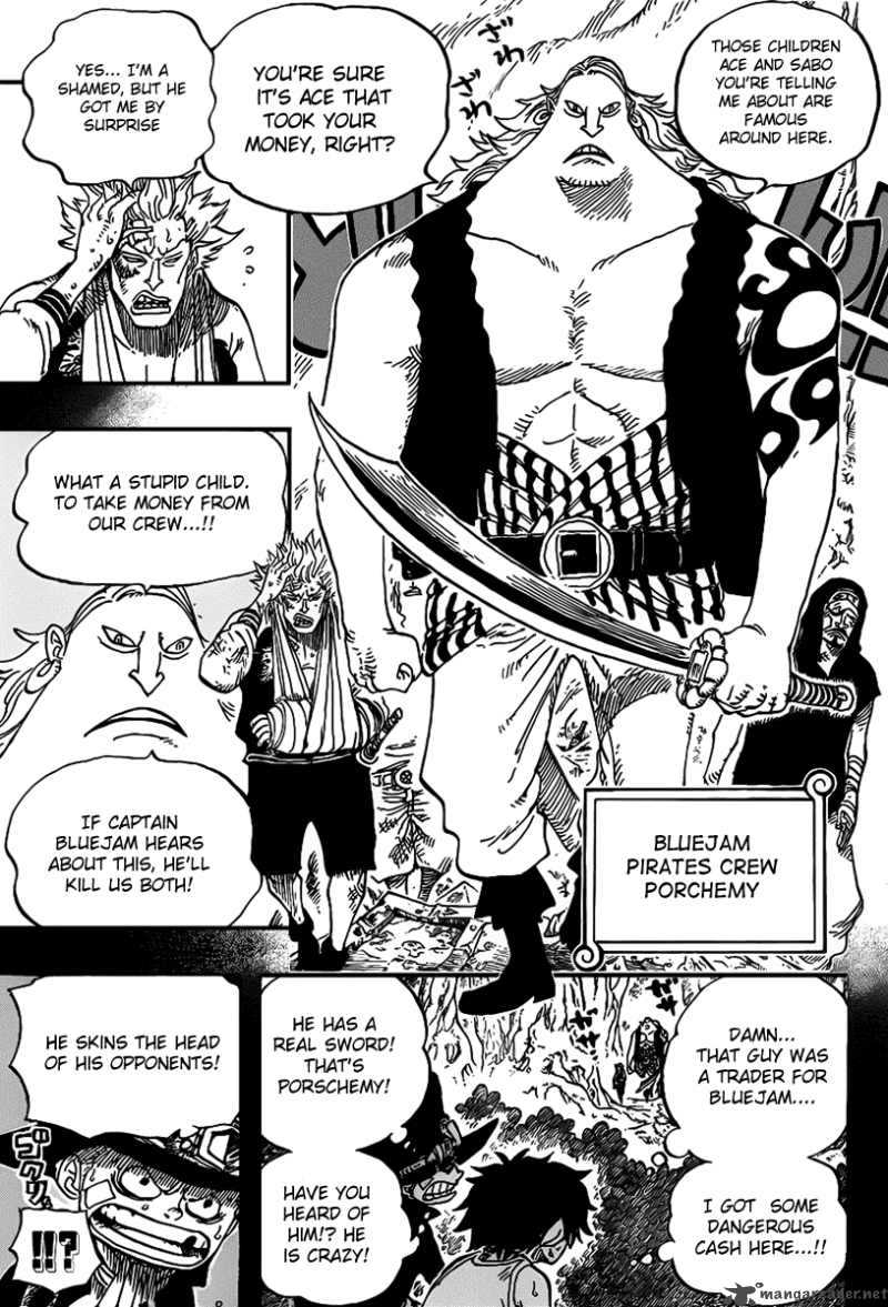 One Piece Chapter 583 page 14 - Chapter 583: Gray Terminal - The Final Destination of the Uncertainty