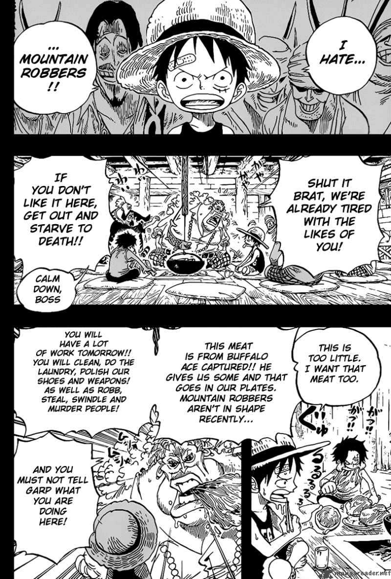 One Piece Chapter 583 page 2 - Chapter 583: Gray Terminal - The Final Destination of the Uncertainty