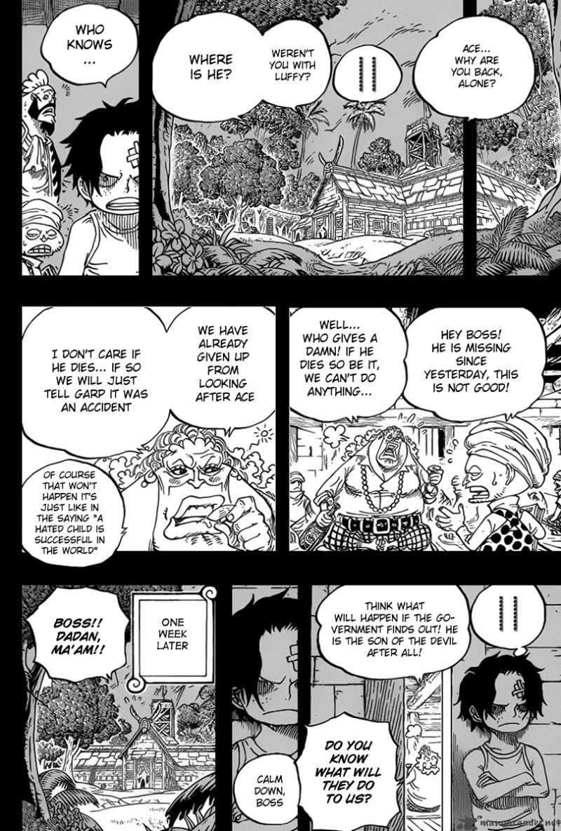 One Piece Chapter 583 page 6 - Chapter 583: Gray Terminal - The Final Destination of the Uncertainty