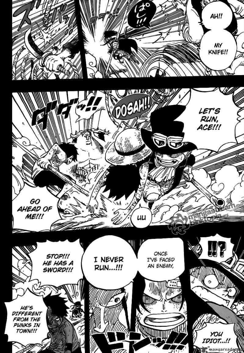 One Piece manga, chapter 584, page 11 of 21