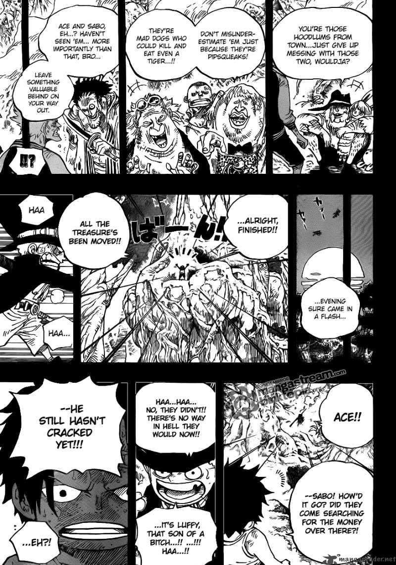 One Piece manga, chapter 584, page 6 of 21