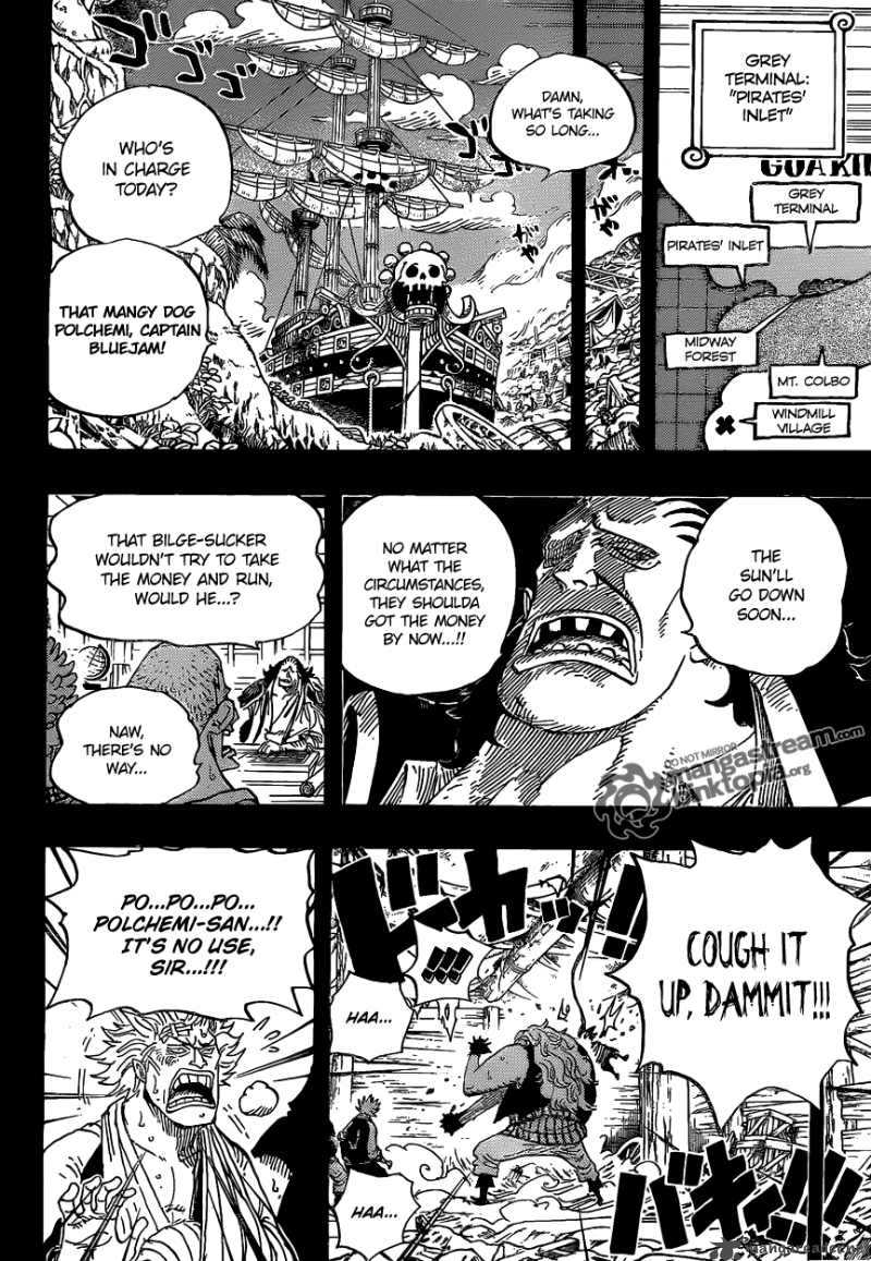 One Piece manga, chapter 584, page 7 of 21