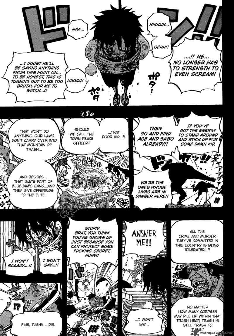One Piece manga, chapter 584, page 8 of 21