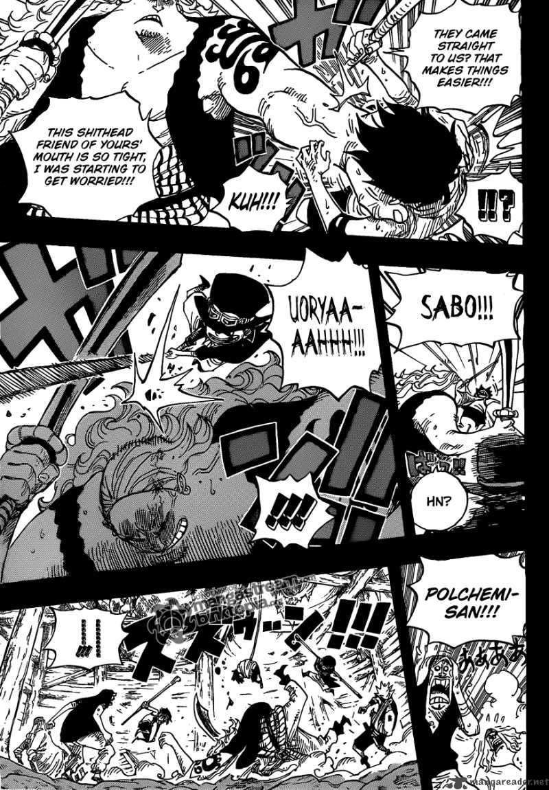 One Piece manga, chapter 584, page 10 of 21