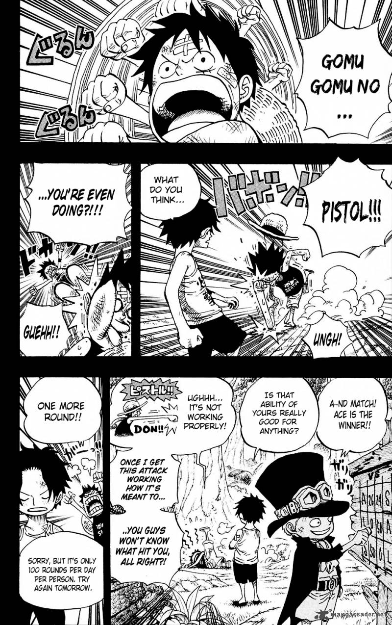 One Piece Chapter 585 page 11 - Chapter 585: Brothers' Sake Cups