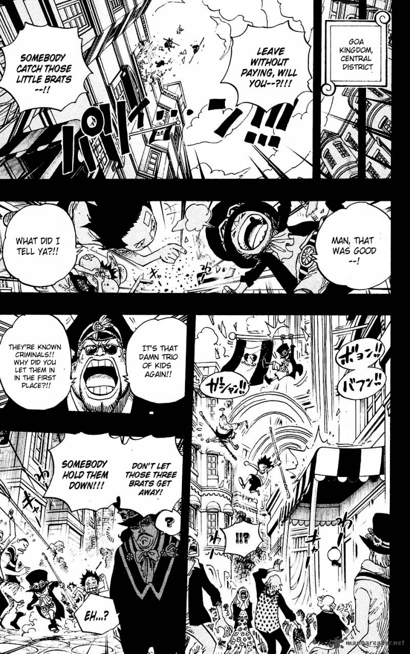 One Piece Chapter 585 page 16 - Chapter 585: Brothers' Sake Cups