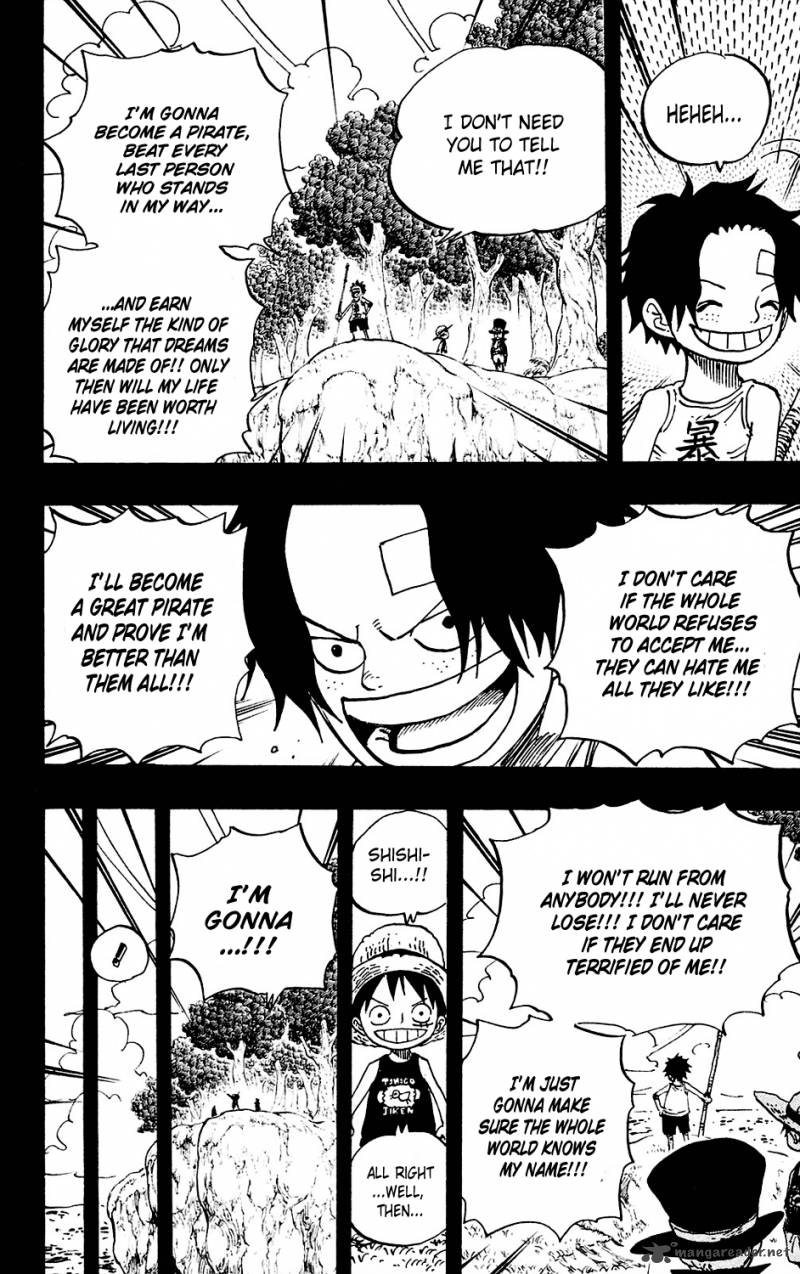 One Piece Chapter 585 page 21 - Chapter 585: Brothers' Sake Cups