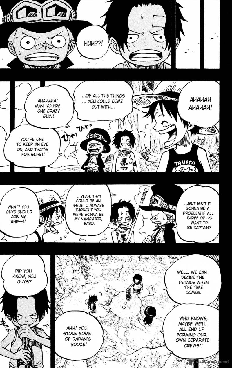 One Piece Chapter 585 page 22 - Chapter 585: Brothers' Sake Cups