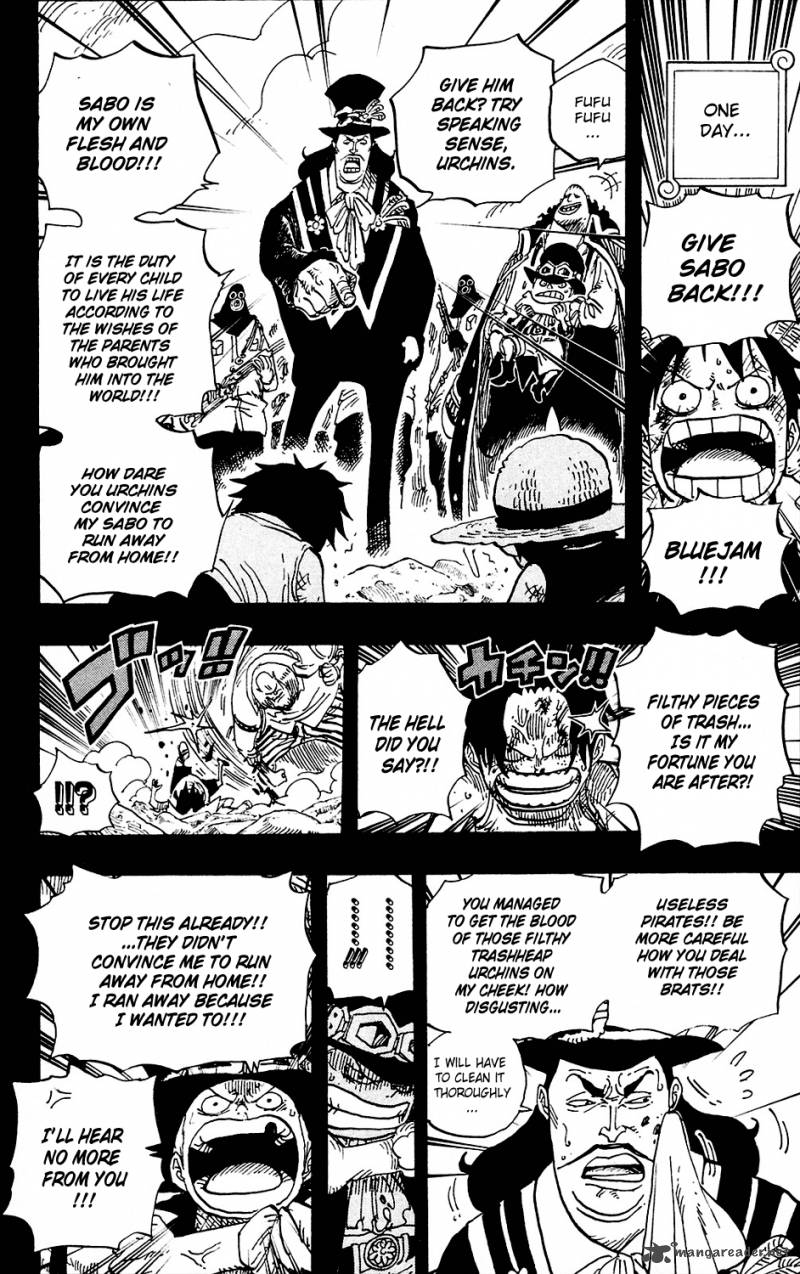 One Piece Chapter 585 page 27 - Chapter 585: Brothers' Sake Cups