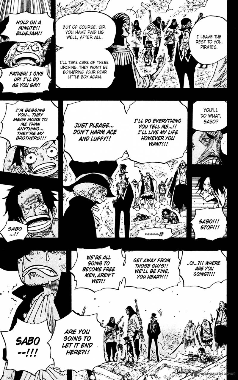 One Piece Chapter 585 page 28 - Chapter 585: Brothers' Sake Cups