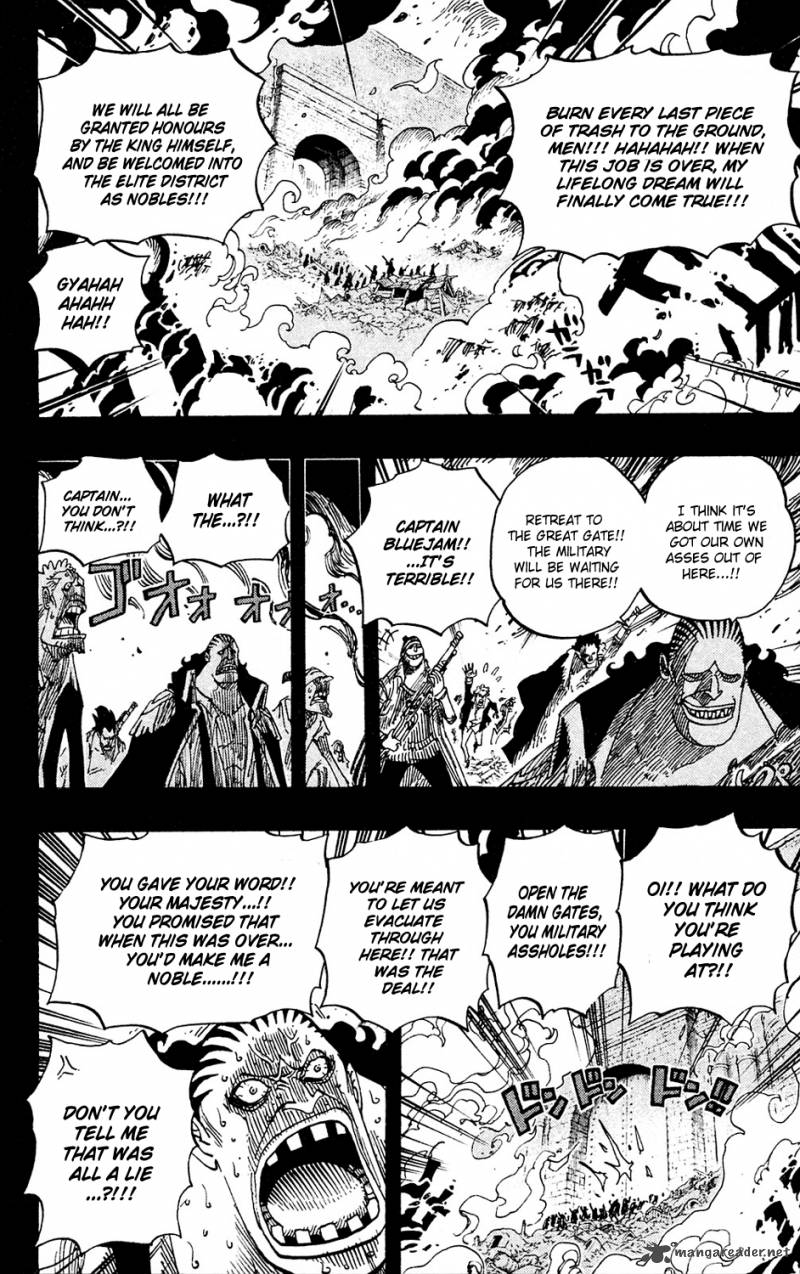 One Piece manga, chapter 586, page 17 of 24