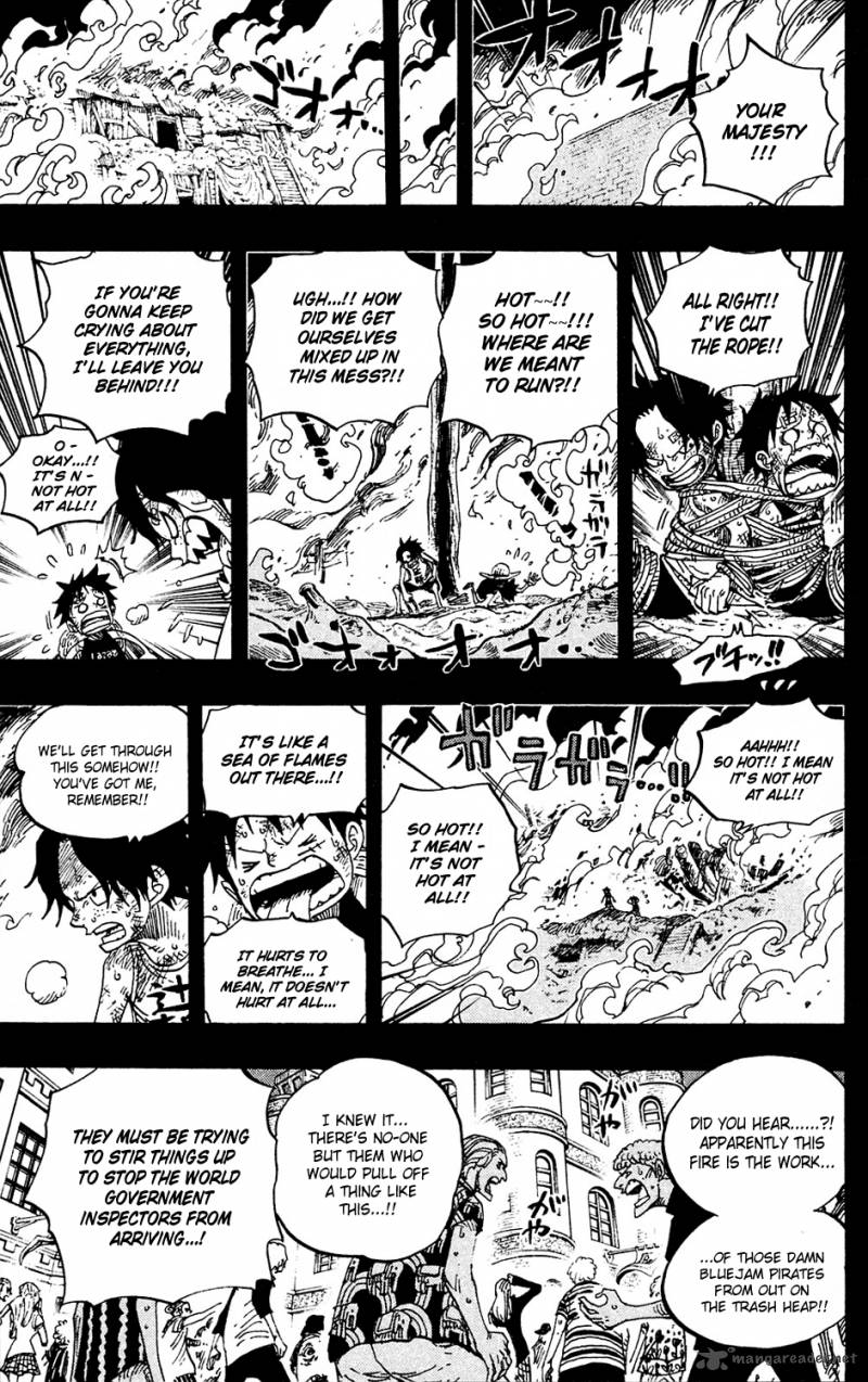 One Piece manga, chapter 586, page 18 of 24