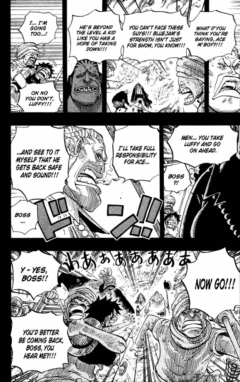 One Piece Chapter 587 page 12 - Chapter 587: I Will Not Run Away