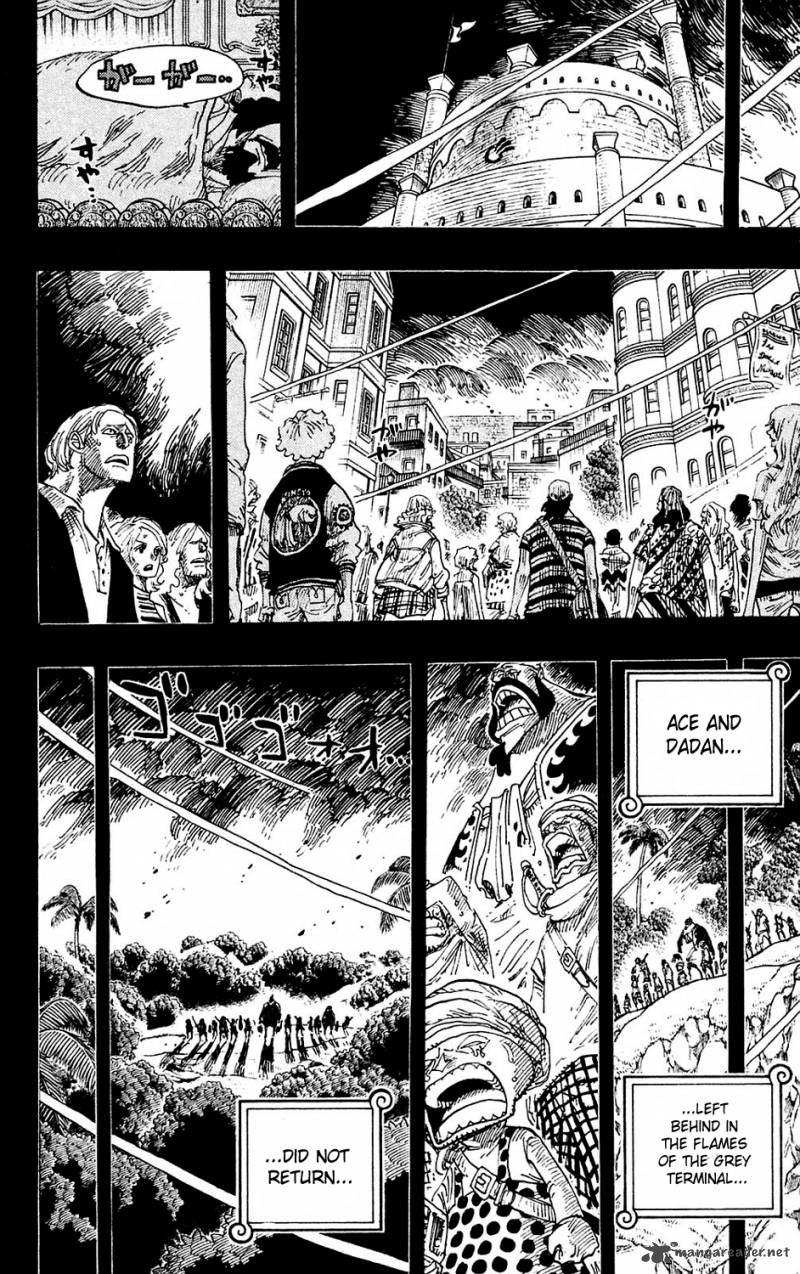 One Piece Chapter 587 page 16 - Chapter 587: I Will Not Run Away