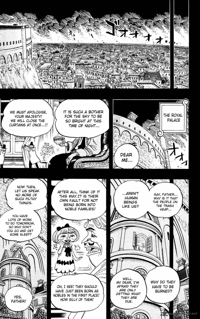 One Piece Chapter 587 page 3 - Chapter 587: I Will Not Run Away