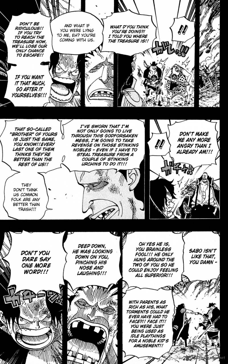 One Piece Chapter 587 page 7 - Chapter 587: I Will Not Run Away