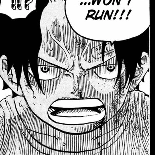 One Piece Chapter 587: I Will Not Run Away cover