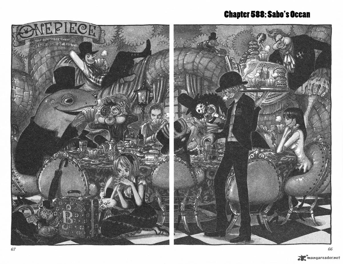 One Piece Chapter 588 page 2 - Chapter 588: Sabo's Ocean