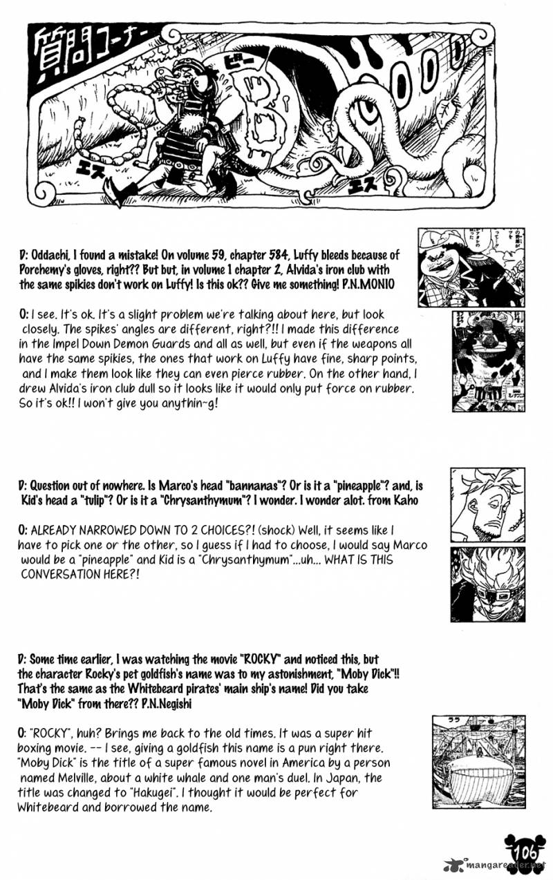 One Piece Chapter 589 page 20 - Chapter 589: Will of the Winds