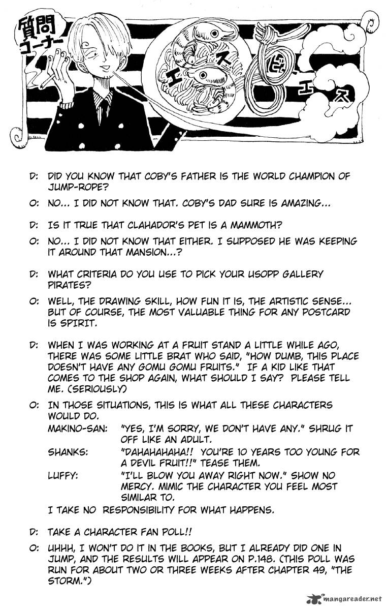 One Piece Chapter 59 page 20 - Chapter 59: Obligation