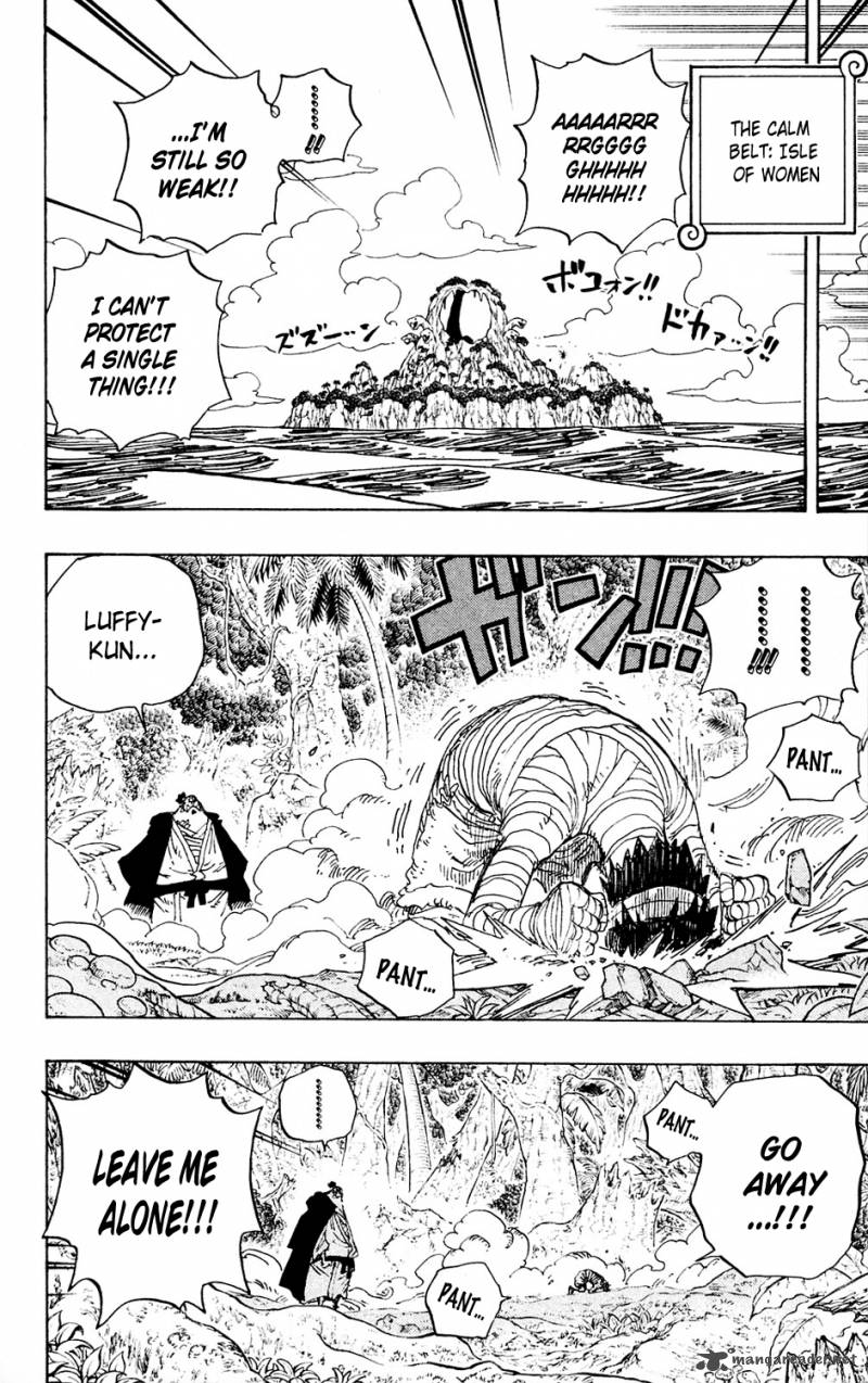 One Piece Chapter 590 page 10 - Chapter 590: My Little Brother