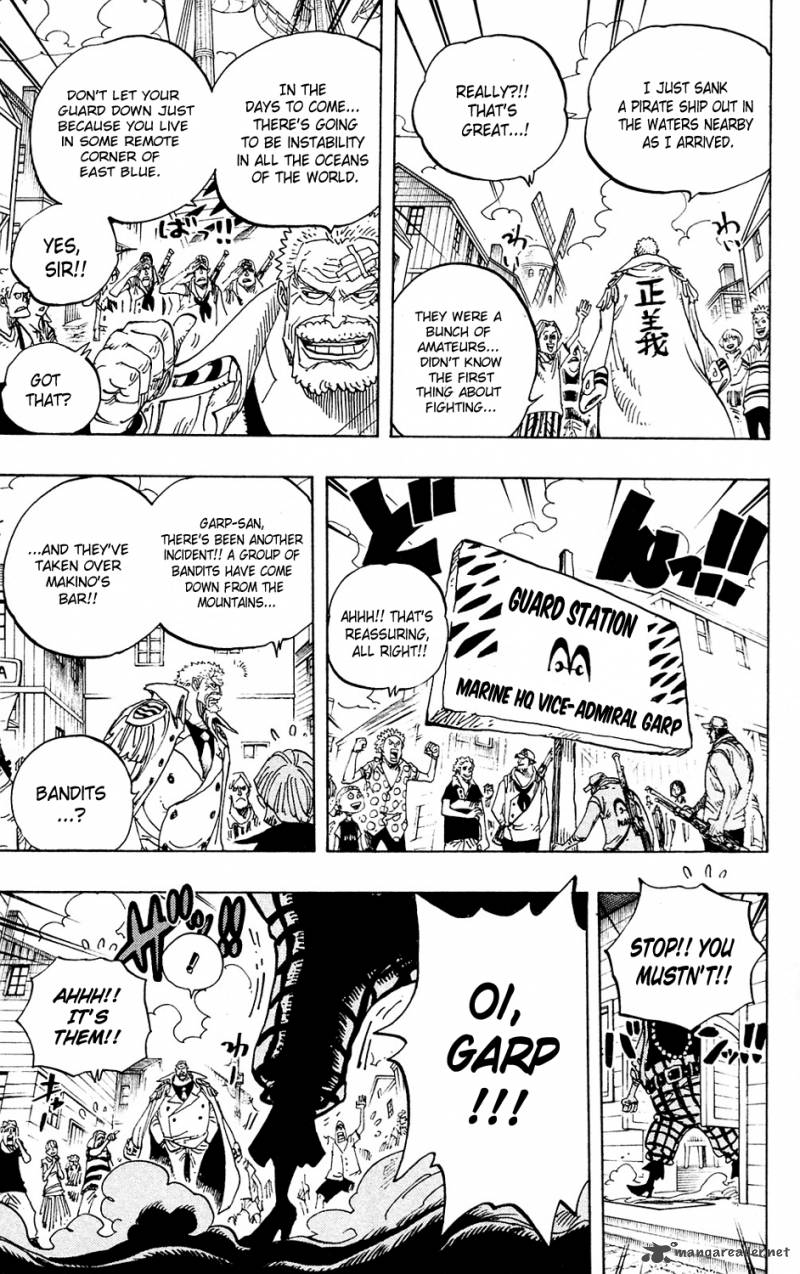 One Piece Chapter 590 page 3 - Chapter 590: My Little Brother