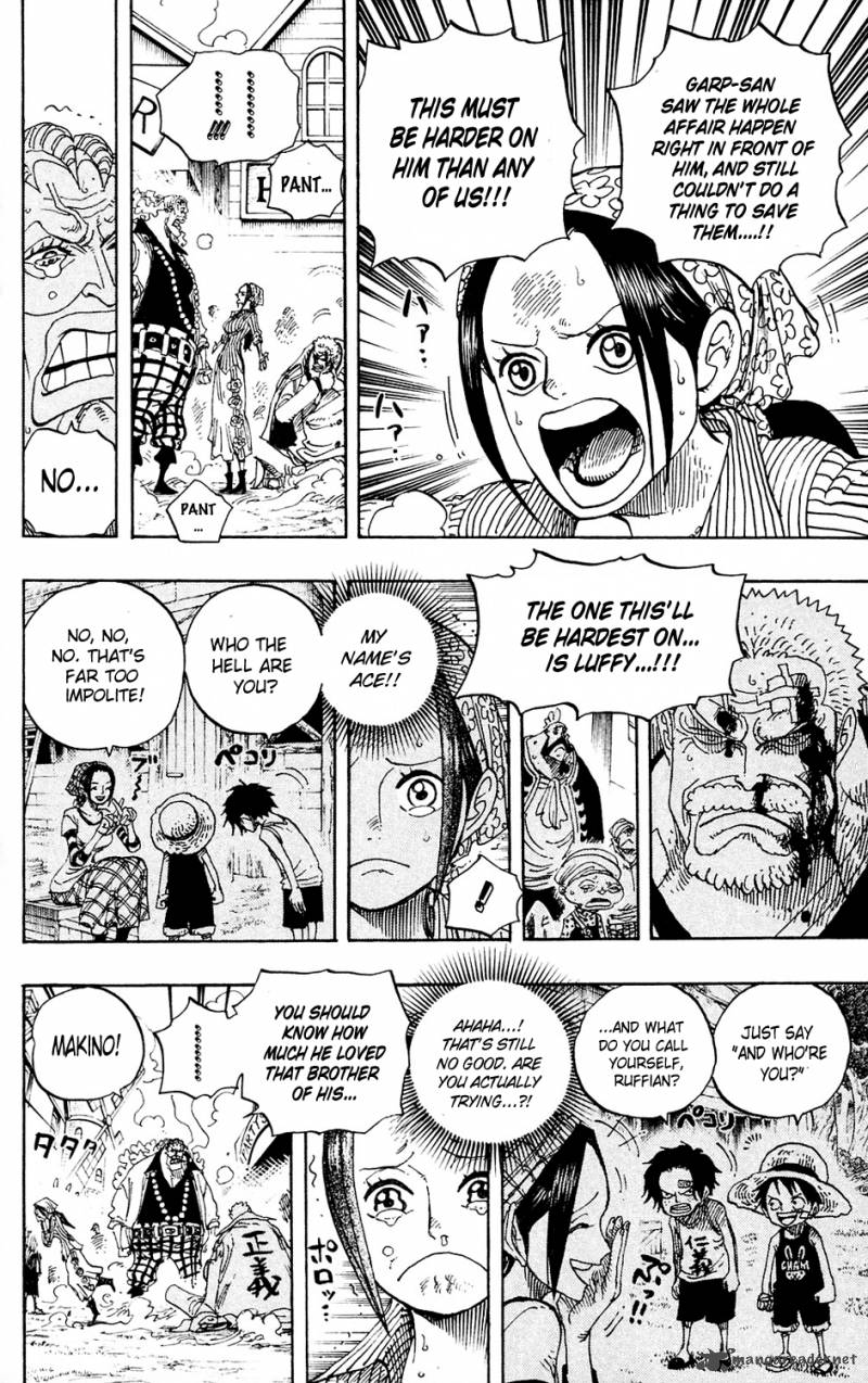One Piece Chapter 590 page 6 - Chapter 590: My Little Brother