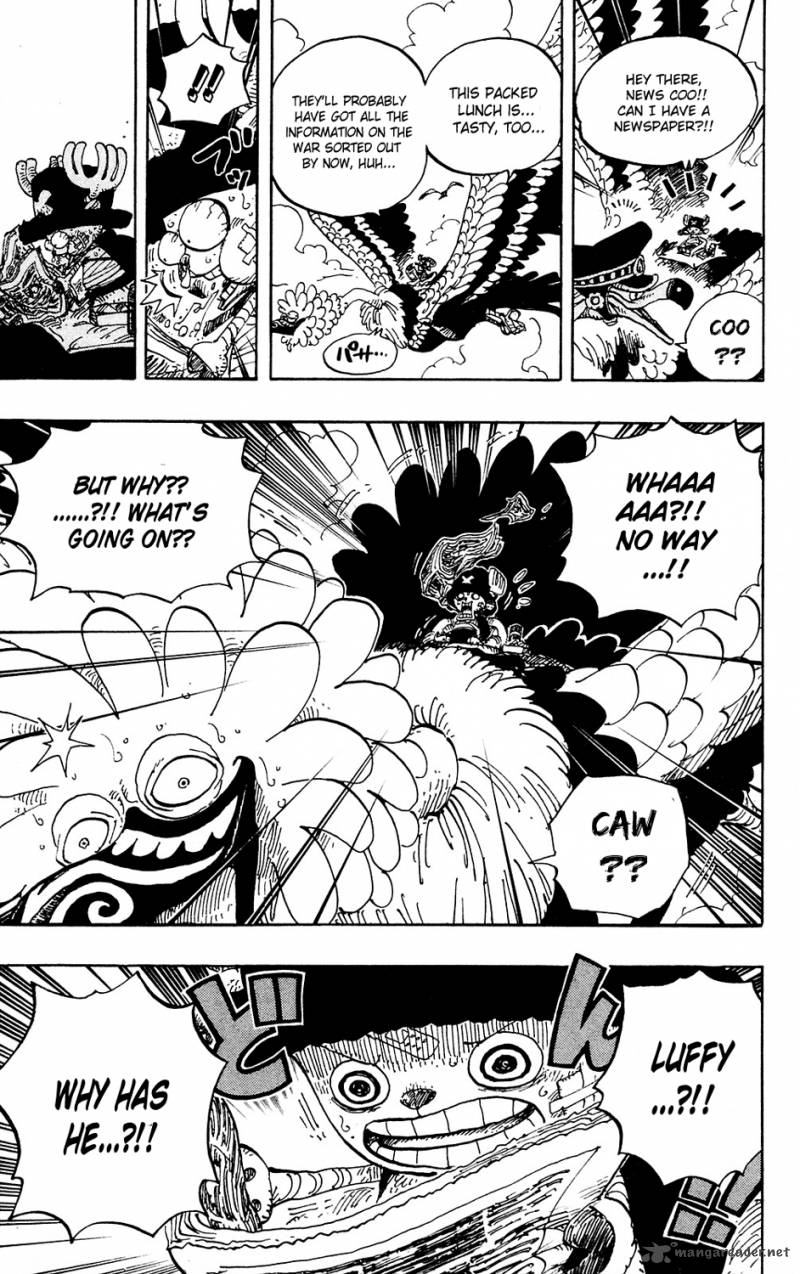 One Piece Chapter 591 page 19 - Chapter 591: Are You Sure About That?