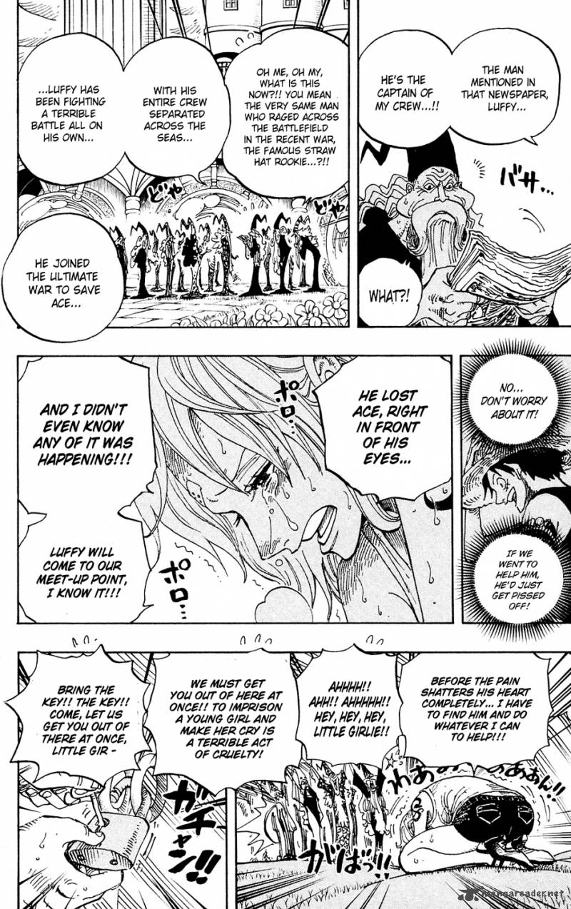 One Piece Chapter 592 page 10 - Chapter 592: Yell