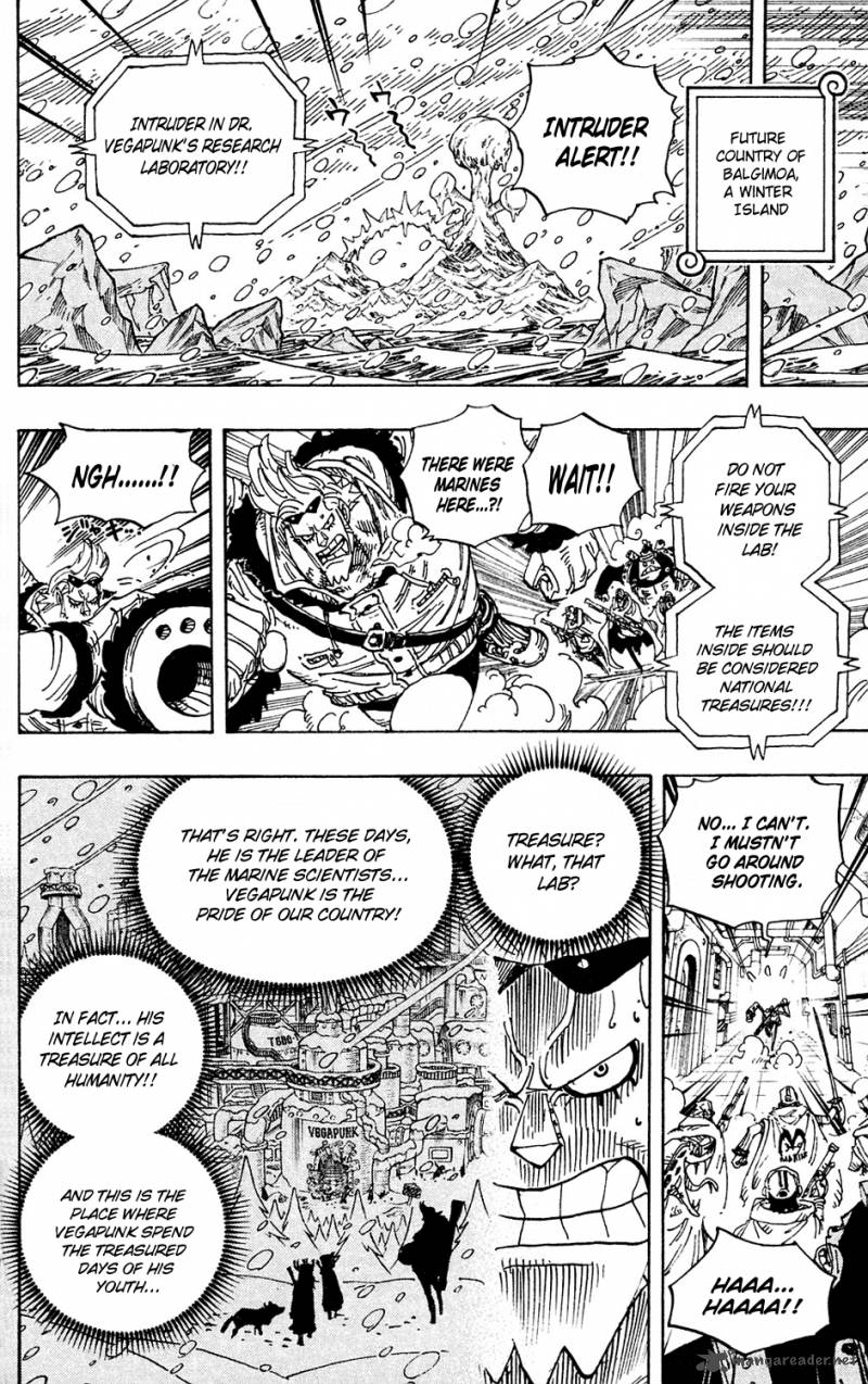 One Piece Chapter 592 page 12 - Chapter 592: Yell