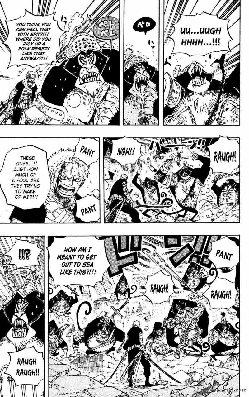 One Piece Chapter 592 page 5 - Chapter 592: Yell