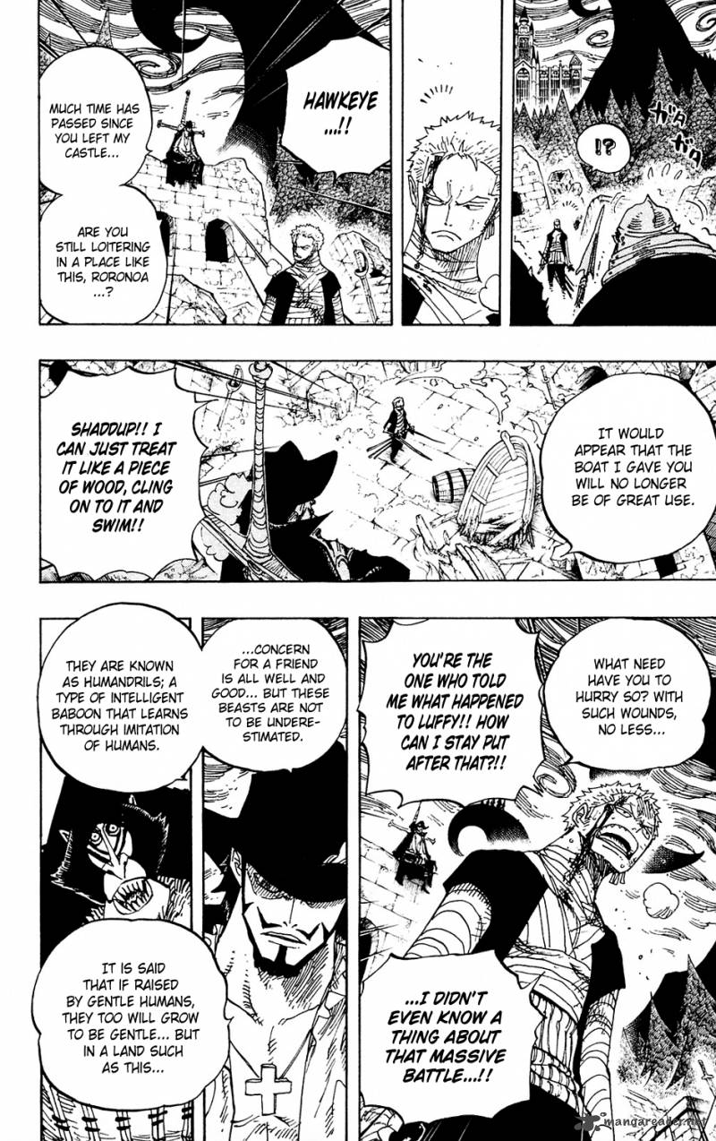 One Piece Chapter 592 page 6 - Chapter 592: Yell