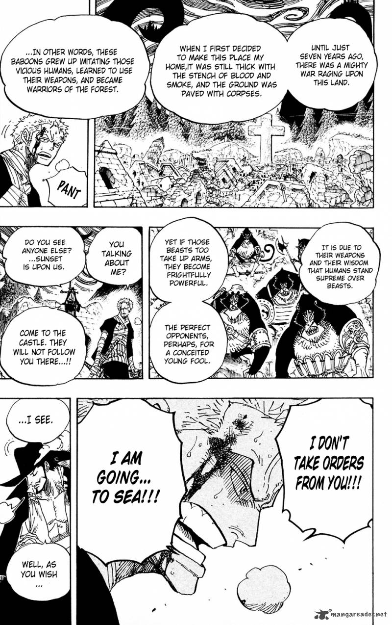 One Piece Chapter 592 page 7 - Chapter 592: Yell