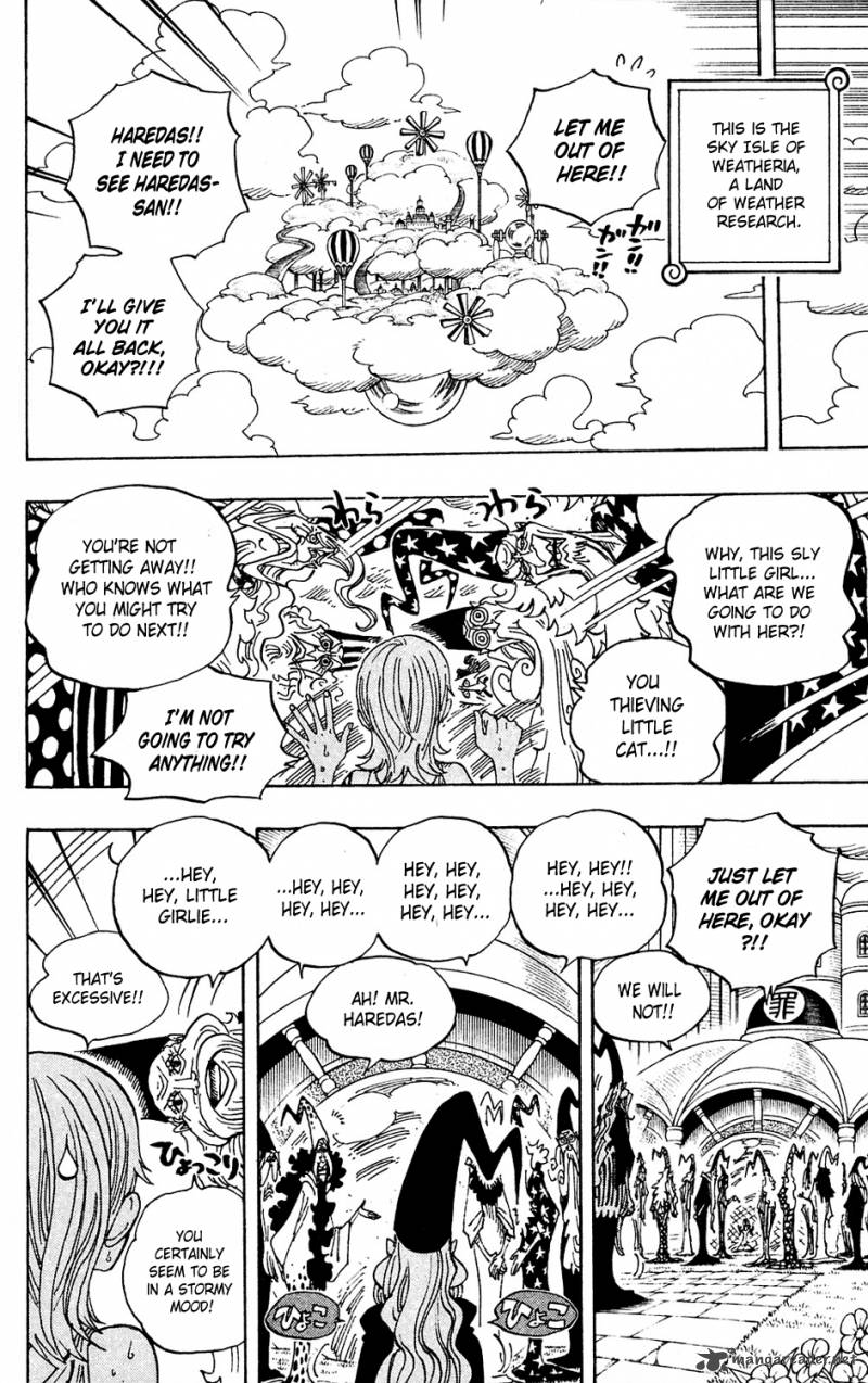 One Piece Chapter 592 page 8 - Chapter 592: Yell