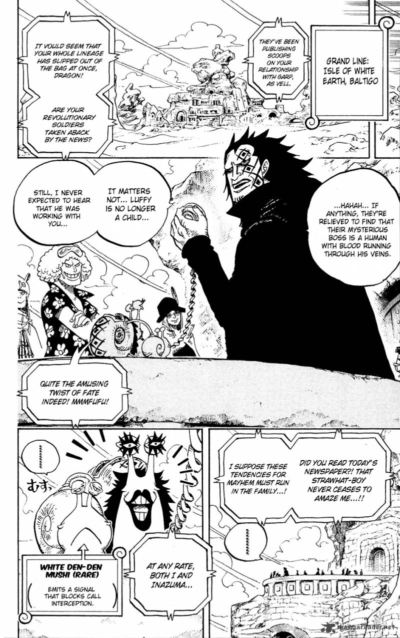 One Piece Chapter 593 page 10 - Chapter 593: NEWS