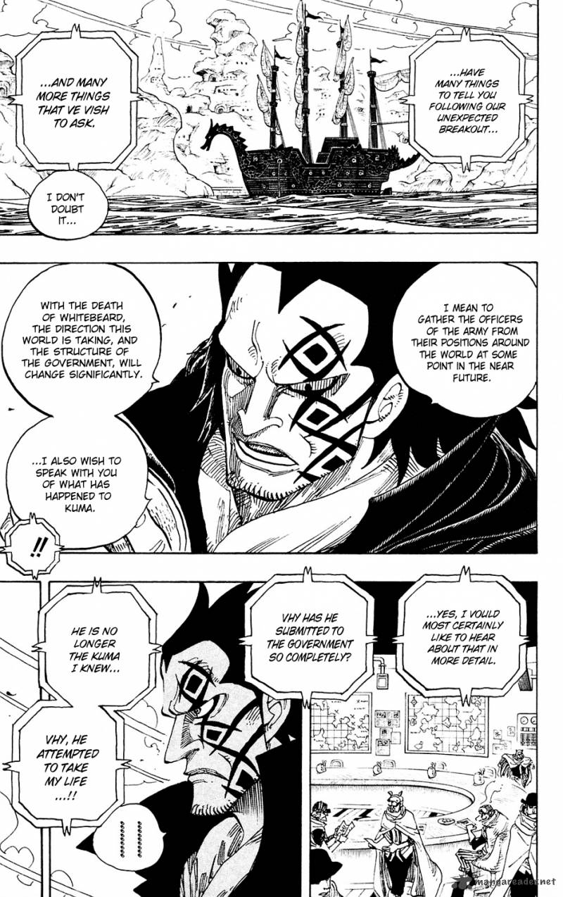 One Piece Chapter 593 page 11 - Chapter 593: NEWS