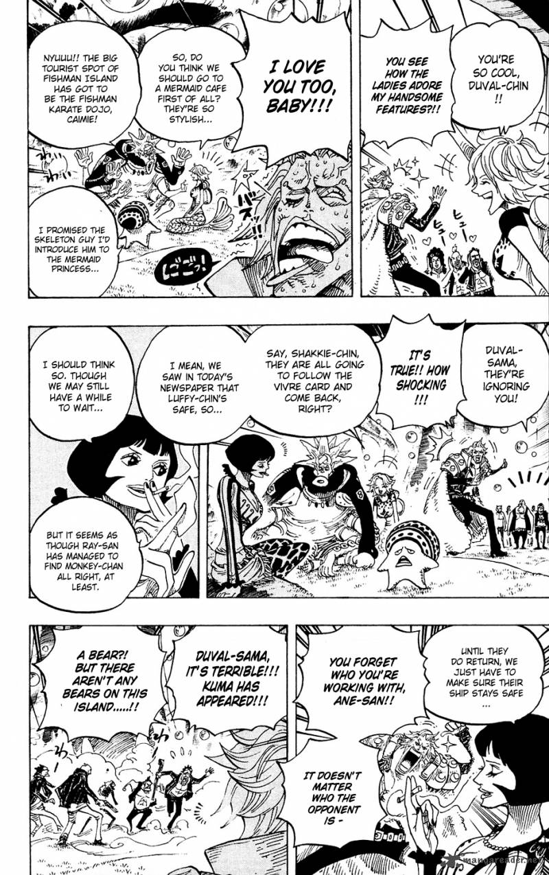 One Piece Chapter 593 page 14 - Chapter 593: NEWS